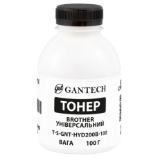 Тонер для Brother (порошок для заправлення) Gantech TSM-HYD200B-100 чорний, 100 г