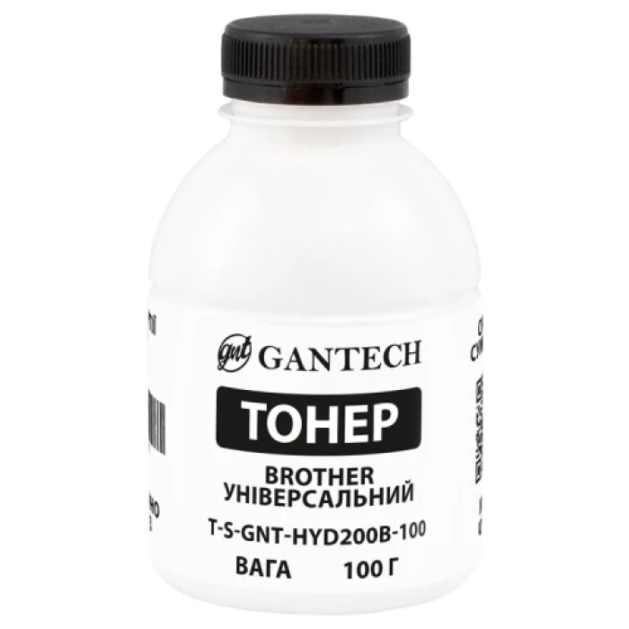 Чорний тонер Gantech для картриджів Brother, 100 г