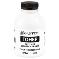Тонер для Brother (тонерний порошок) Gantech TSM-HYD200B-040, чорний, 40 г