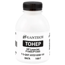 Тонер HP LJ P1005/1505/M1120/M1522, Canon LBP-3010/3100/3250, 100 г, Gantech (TSM-HYD105B-100)
