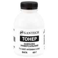Тонер для лазерного принтера (порошок) Gantech TSM-HYD004-3-060 чорний, 60 г