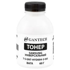 Тонер для лазерного принтера (порошок) Gantech TSM-HYD004-3-060 чорний, 60 г