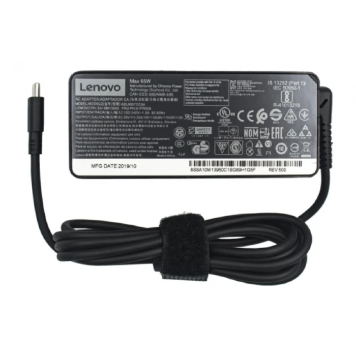 Блок живлення Lenovo ADLX65YCC2A 65 Вт із USB Type-C