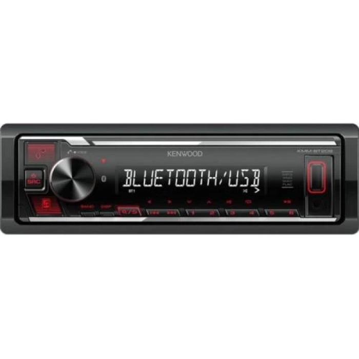 Автомагнітола Kenwood KMM-BT209 з Bluetooth і USB