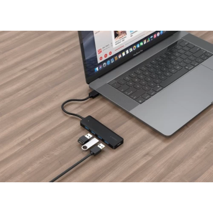USB-хаб Gembird на 4 порти USB 3.1