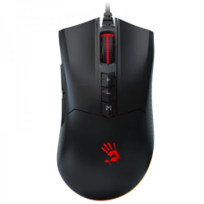 Миша Bloody ES9 Plus, Stone Black, USB, оптична (сенсор MAX BC3332-A), 100-10000 dpi, 250 IPS, 35G, RGB підсвічування (5 профілів), 7 кнопок, ніжки X'Glide, 1.8 м