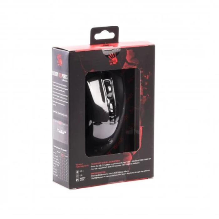 Ігрова миша Bloody ES9 Plus Stone Black із 7 кнопками