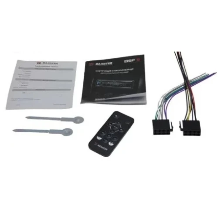 Автомагнітола Baxster BSF-5732BT з Bluetooth 5.3 та потужністю 4x50 Вт