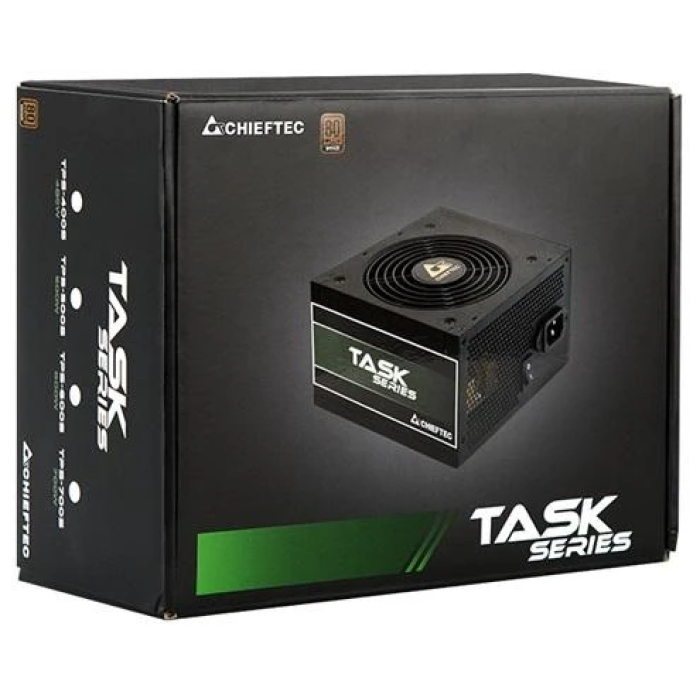 Блок живлення Chieftec TASK TPS-600S потужністю 600 Вт