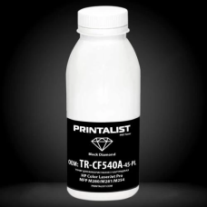 Тонер (тонерний порошок) Printalist HP CLJ Pro M254/M280/M281 чорний 45 г