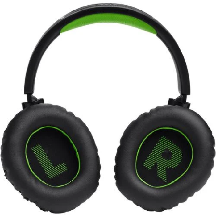 Навушники JBL Quantum 360X Wireless for XBOX, Black, Bluetooth/радіоканал, мікрофон, акумулятор, динаміки 40 мм (JBLQ360XWLBLKGRN)
