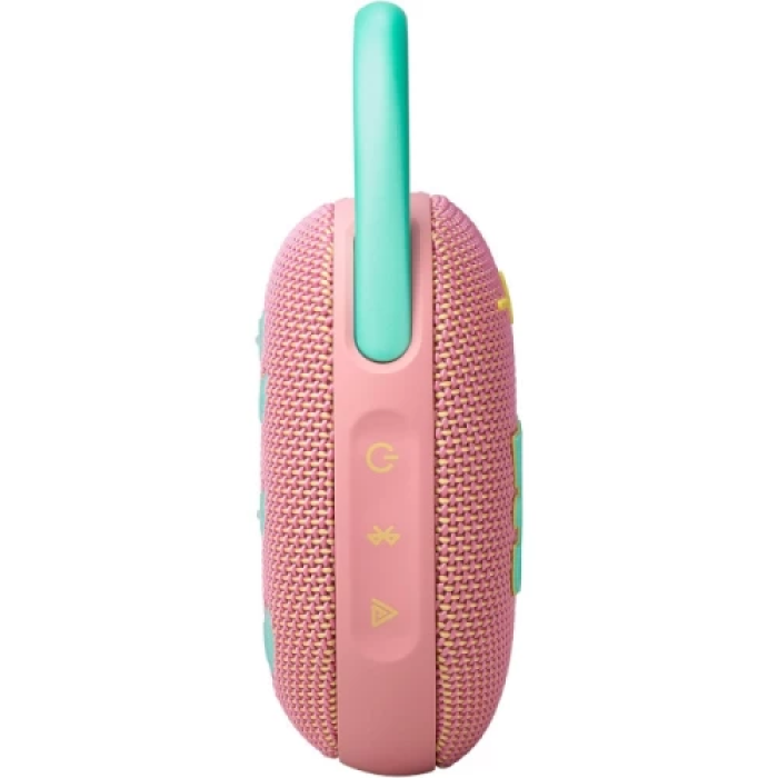 Портативна колонка JBL Clip 5 Pink із захистом IP67