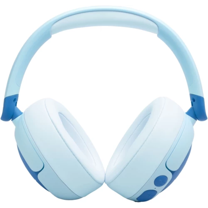 Навушники бездротові JBL JR 470NC, Blue, Bluetooth, мікрофон, акумулятор, дитячі (JBLJR470NCBLU)