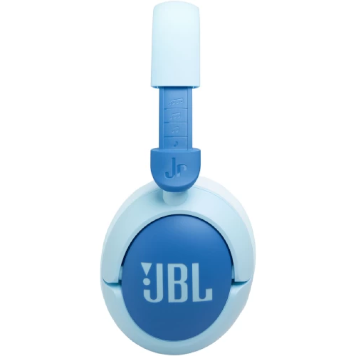 Навушники бездротові JBL JR 470NC, Blue, Bluetooth, мікрофон, акумулятор, дитячі (JBLJR470NCBLU)