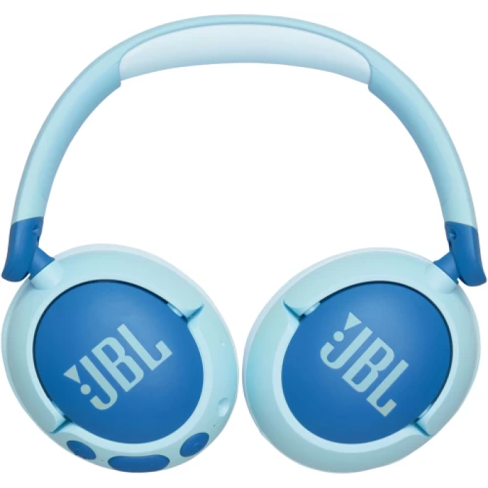 Навушники бездротові JBL JR 470NC, Blue, Bluetooth, мікрофон, акумулятор, дитячі (JBLJR470NCBLU)