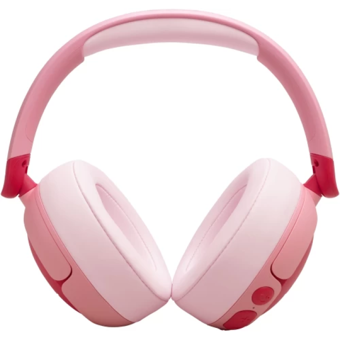 Навушники бездротові JBL JR 470NC, Pink, Bluetooth, мікрофон, акумулятор, дитячі (JBLJR470NCPIK)