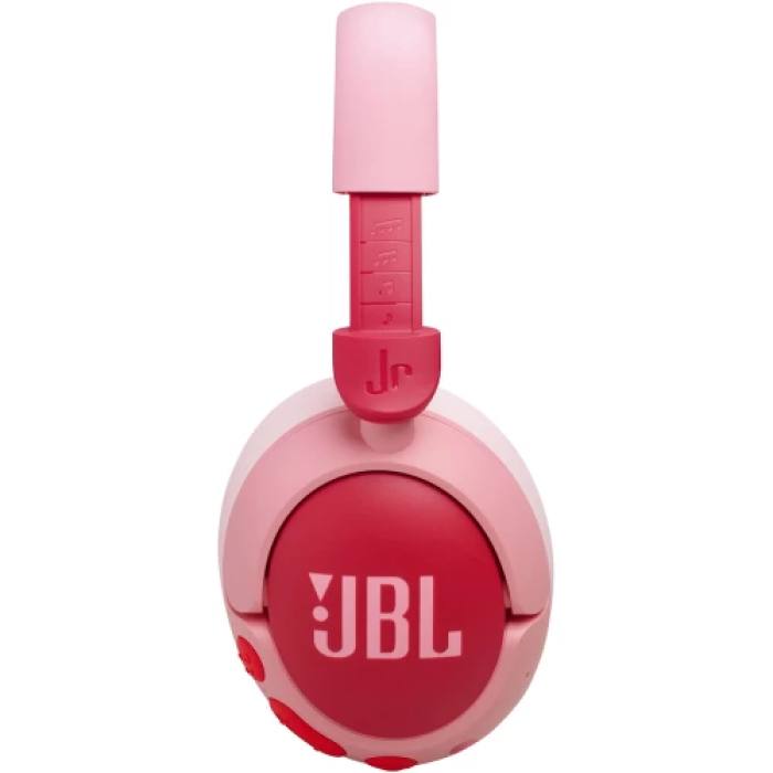 Навушники бездротові JBL JR 470NC, Pink, Bluetooth, мікрофон, акумулятор, дитячі (JBLJR470NCPIK)