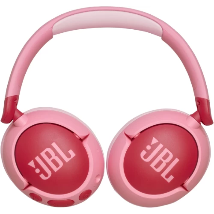 Навушники бездротові JBL JR 470NC, Pink, Bluetooth, мікрофон, акумулятор, дитячі (JBLJR470NCPIK)