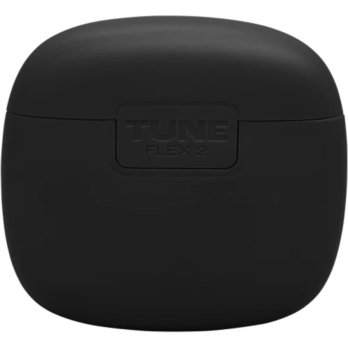 Навушники бездротові JBL Tune Flex 2, Black, Bluetooth, мікрофон, акумулятор 55 mAh, чохол з функцією зарядки, технологія "JBL Pure Bass Sound" (JBLTFLEX2BLK)