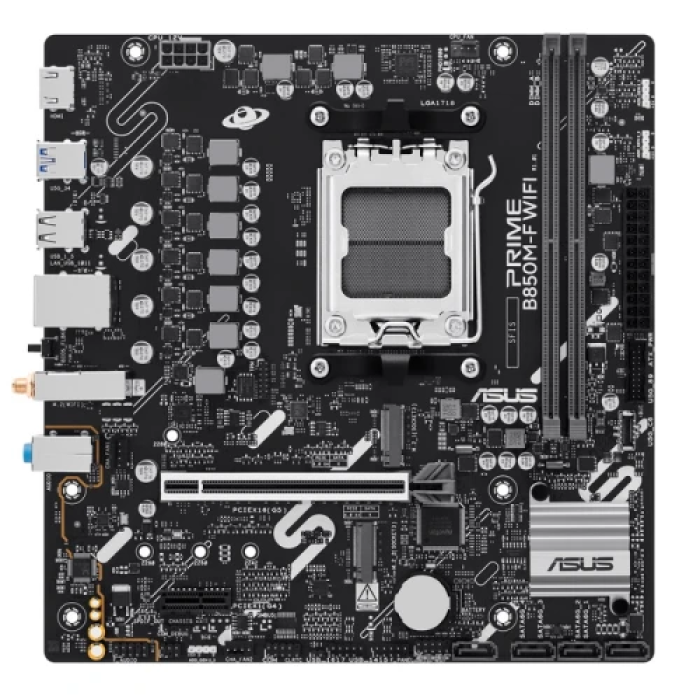 Материнська плата Asus PRIME B850M-F WIFI для платформи AM5