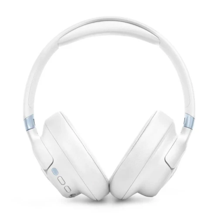 Навушники бездротові JBL Tune 780NC, White, Bluetooth, мікрофон, акумулятор 690 mAh, технологія "Pure Bass", кнопки на чашках навушників, швидка зарядка (JBLT780NCWHT)