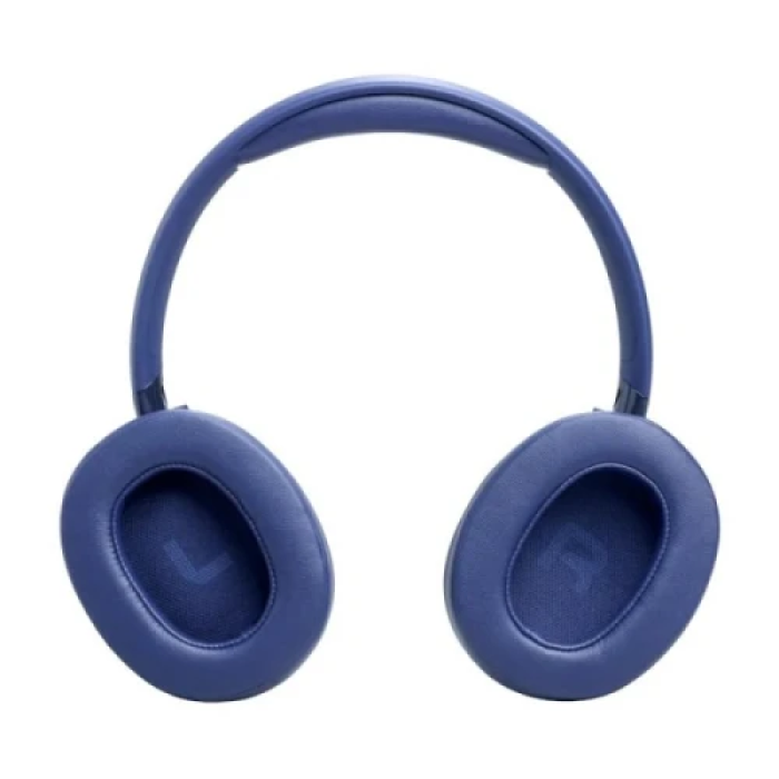 Навушники бездротові JBL Tune 780NC, Blue, Bluetooth, Mini jack 3.5 мм, USB-C, мікрофон, ANC, 32 Ом, 98 дБ, 690 мА·год, час роботи до 76 год, радіус дії до 10 м, кабель 1.2 м (JBLT780NCBLU)