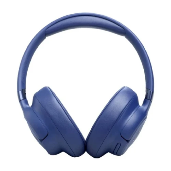Навушники бездротові JBL Tune 780NC, Blue, Bluetooth, Mini jack 3.5 мм, USB-C, мікрофон, ANC, 32 Ом, 98 дБ, 690 мА·год, час роботи до 76 год, радіус дії до 10 м, кабель 1.2 м (JBLT780NCBLU)