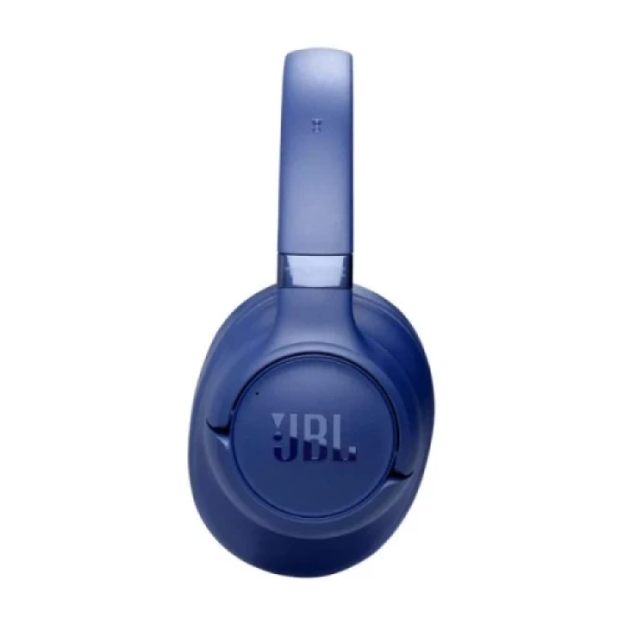 Навушники бездротові JBL Tune 780NC, Blue, Bluetooth, Mini jack 3.5 мм, USB-C, мікрофон, ANC, 32 Ом, 98 дБ, 690 мА·год, час роботи до 76 год, радіус дії до 10 м, кабель 1.2 м (JBLT780NCBLU)