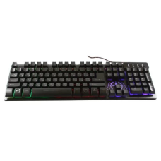 Клавіатура (ігрова клавіатура) REAL-EL Comfort 7090 Backlit 110 клавіш, чорна