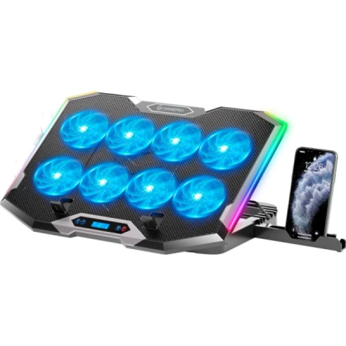 Підставка GamePro CP870 для ноутбуків до 21" з RGB-підсвічуванням