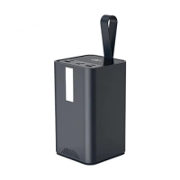 Універсальна мобільна батарея 50000 mAh, Marstek P213D Pro, Black, 105 Вт, 3xType-C (100 Вт / 2x20 Вт, PD3.0) / 2xUSB (2x18 Вт, QC3.0), цифровий LED дисплей, LED ліхтарик
