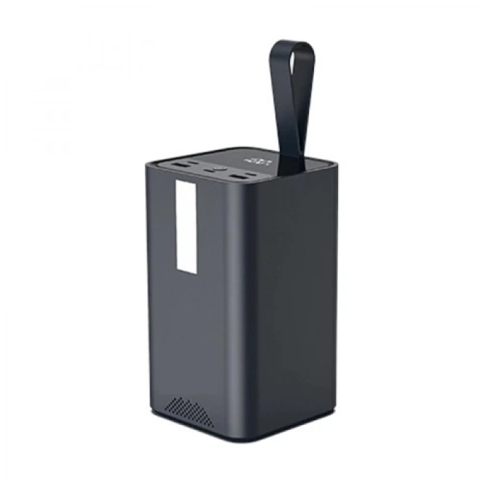 Універсальна мобільна батарея 50000 mAh, Marstek P213D Pro, Black, 105 Вт, 3xType-C (100 Вт / 2x20 Вт, PD3.0) / 2xUSB (2x18 Вт, QC3.0), цифровий LED дисплей, LED ліхтарик