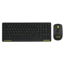 Комплект клавіатура та миша (бездротовий набір) Maxxter KMS-WCM-04B-UA Black