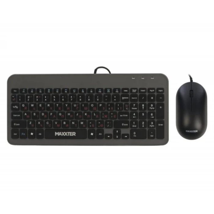 Комплект клавіатури та миші Maxxter KMS-CM-05-UA