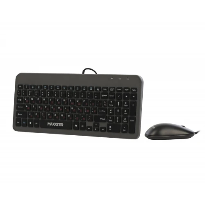 Комплект клавіатури та миші Maxxter KMS-CM-05-UA