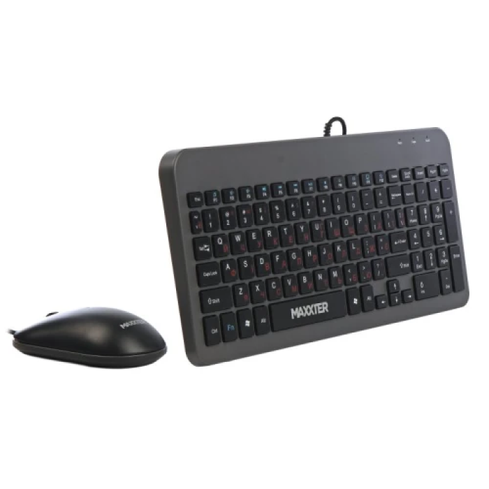 Комплект клавіатури та миші Maxxter KMS-CM-05-UA