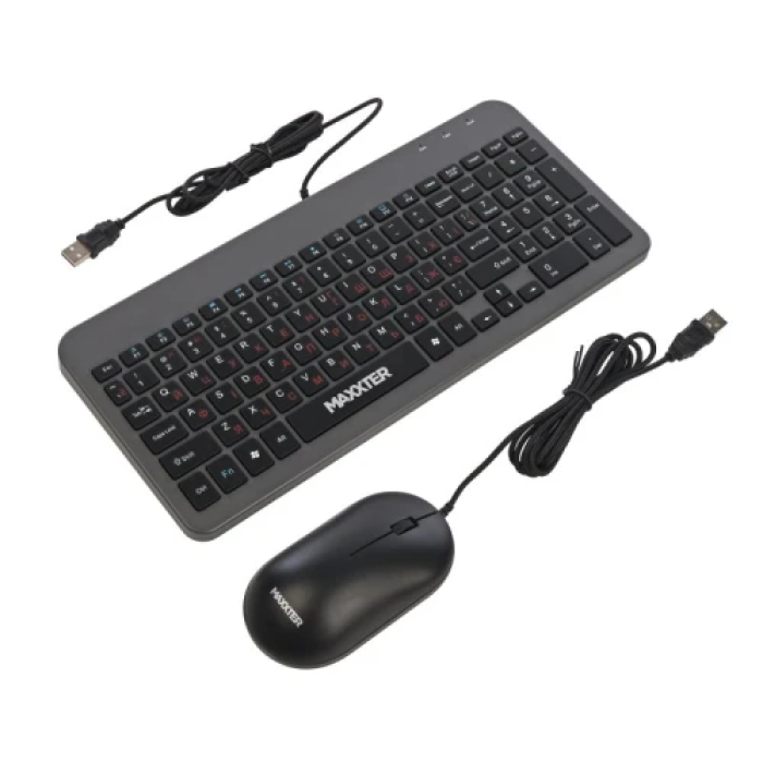 Комплект клавіатури та миші Maxxter KMS-CM-05-UA