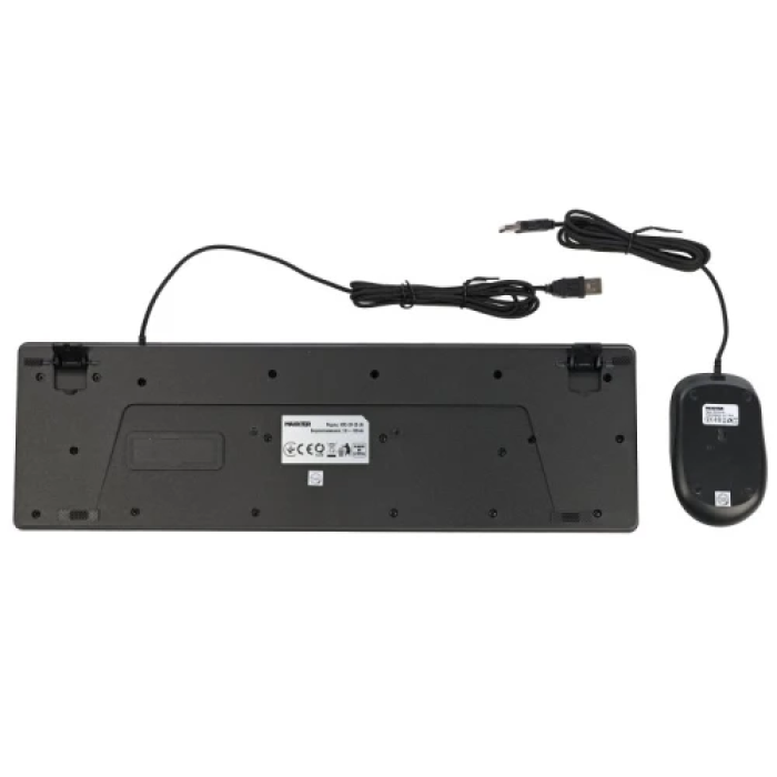 Комплект клавіатури та миші Maxxter KMS-CM-03-UA Black USB