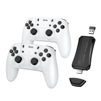Ігрова приставка Hoco GA31 "Game Stick", Black, 20 000 ігор, два бездротові джойстики, HDMI, емулятор (PS1, MAME, Dendy, SEGA, SNES, Atari, GB, GBC, GBA)