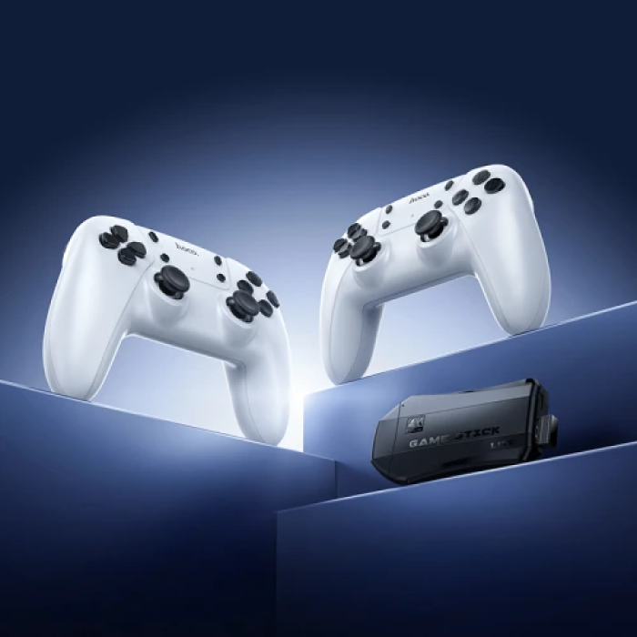 Ігрова приставка Hoco GA31 "Game Stick", Black, 20 000 ігор, два бездротові джойстики, HDMI, емулятор (PS1, MAME, Dendy, SEGA, SNES, Atari, GB, GBC, GBA)