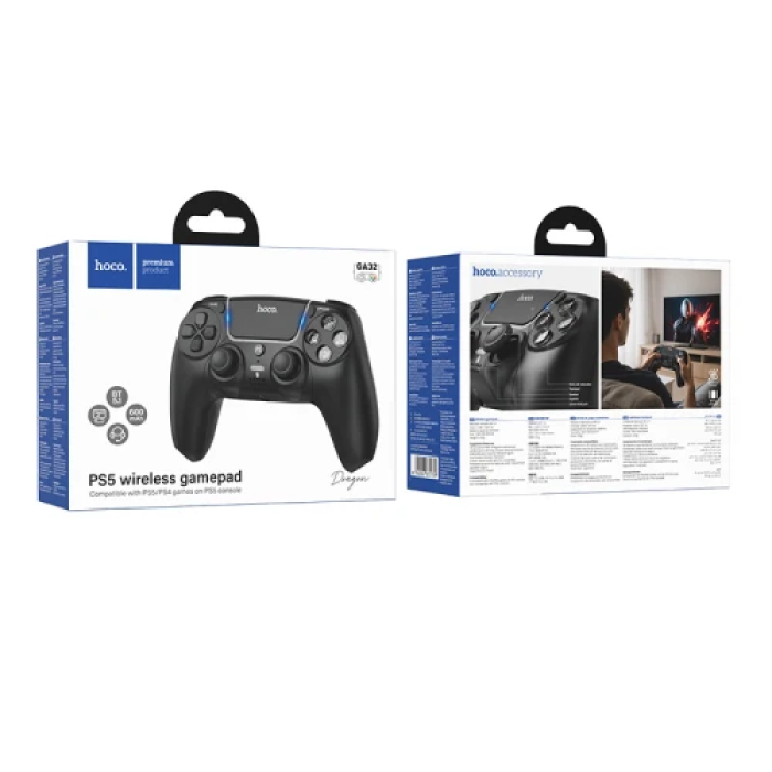 Бездротовий геймпад Hoco GA32 для PS5 з Bluetooth 5.1