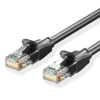 Патч-корд (мережевий кабель) Vention IBEBL 10 м, Cat.6, чорний