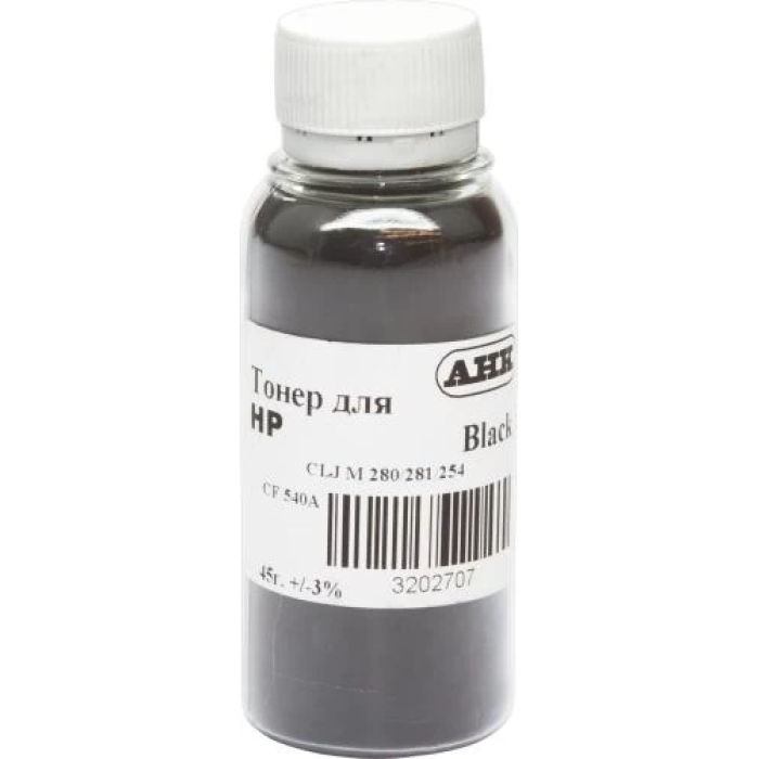 Тонер AHK Black 45 г для HP CLJ Pro M254, M280 та M281