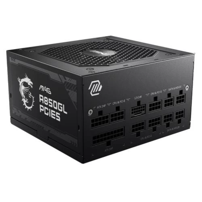 Блок живлення MSI MAG A850GL PCIE5 850 Вт 80+ Gold