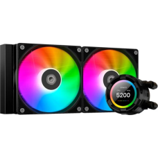Система рідинного охолодження (водяне охолодження) ID-Cooling Space LCD SL240 XE Чорна, 240 мм