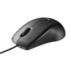 Оптична миша (комп’ютерна миша) Trust Carve 1200 dpi, USB, чорна