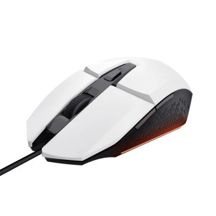 Ігрова миша Trust GXT 109 FELOX White з RGB-підсвічуванням
