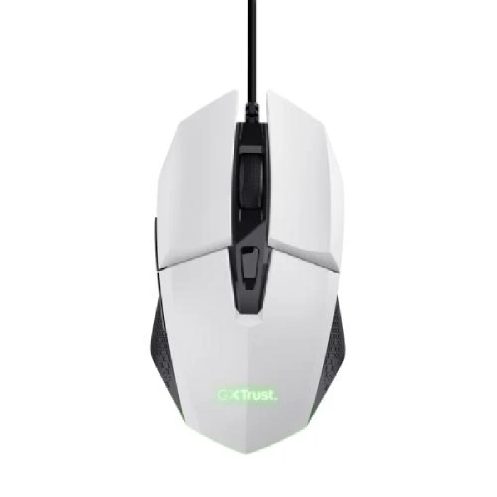 Ігрова миша Trust GXT 109 FELOX White з RGB-підсвічуванням