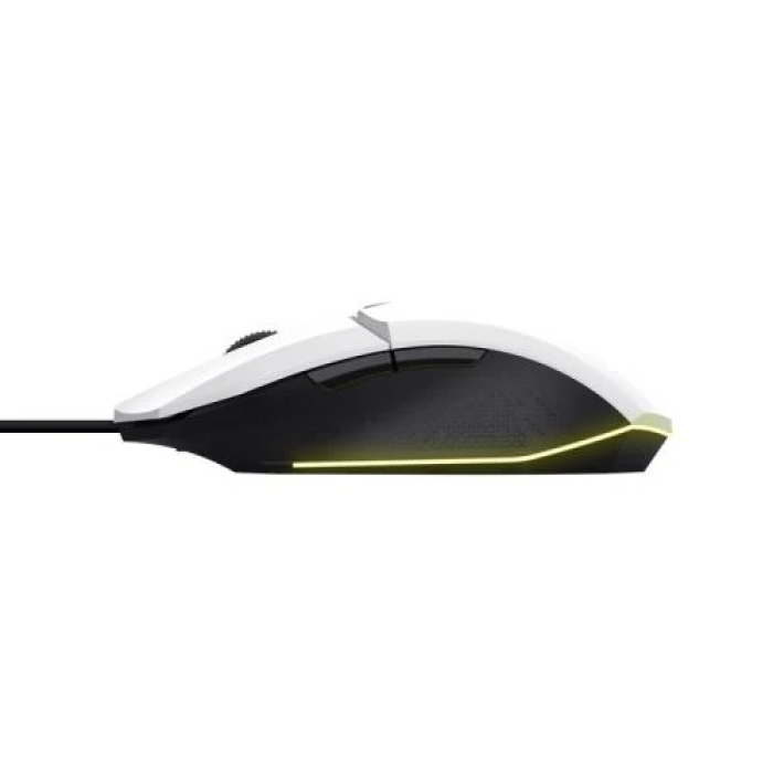 Ігрова миша Trust GXT 109 FELOX White з RGB-підсвічуванням