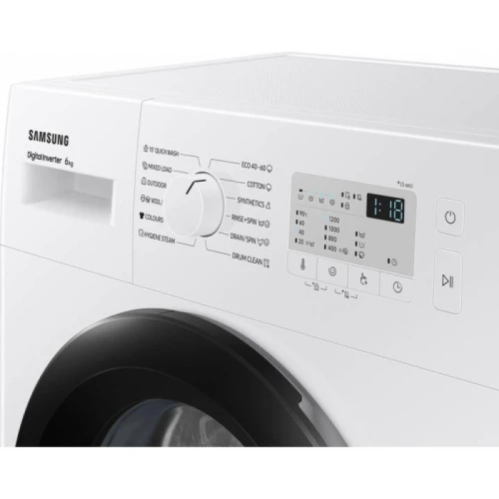 Пральна машина Samsung WW60A3120BH/LE із завантаженням 6 кг